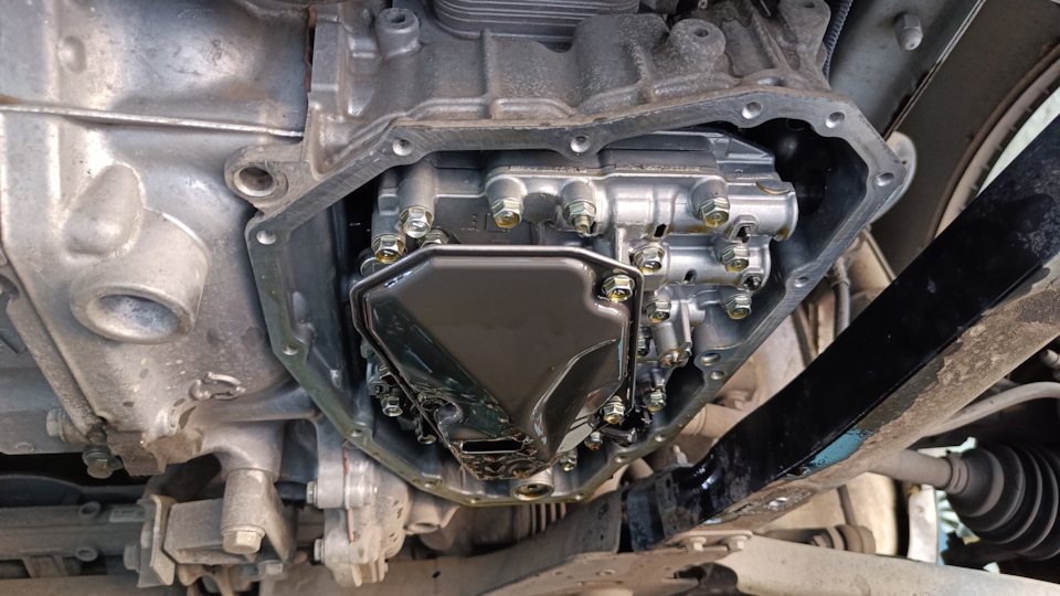 Снятый поддон — Lada Vesta SW Cross (1G)