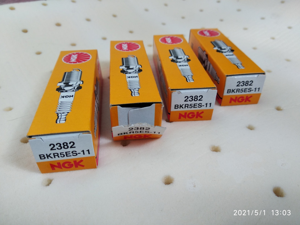 Свечи зажигания NGK 2382 — DRIVE2