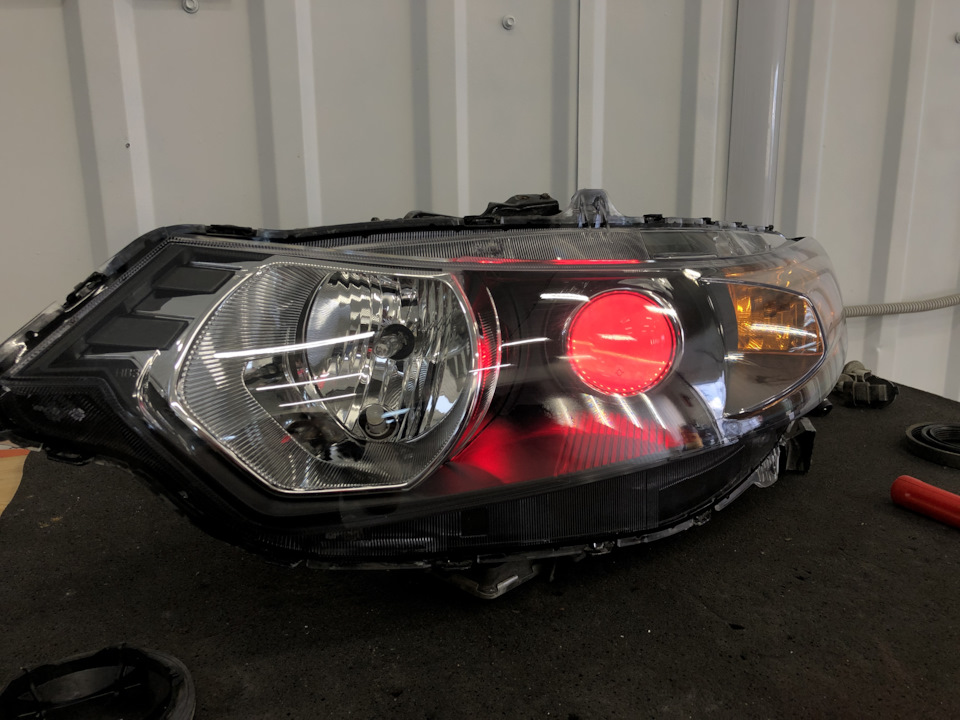 Переборка фар Honda Accord — DRIVE2