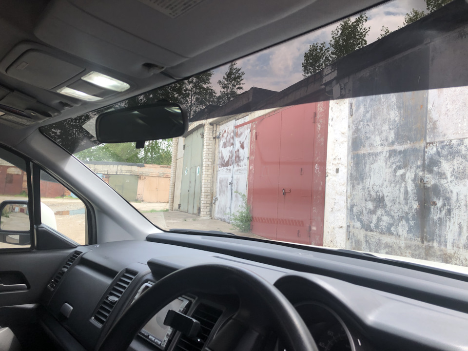 Солнцезащитная полоса на лобовое стекло — Honda Crossroad (2G), 1,8 л ...