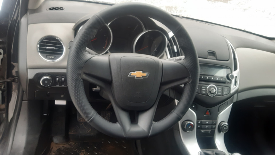 Оплетка на руль с али. — Chevrolet Cruze Hatchback, 1,8 л, 2014 года ...
