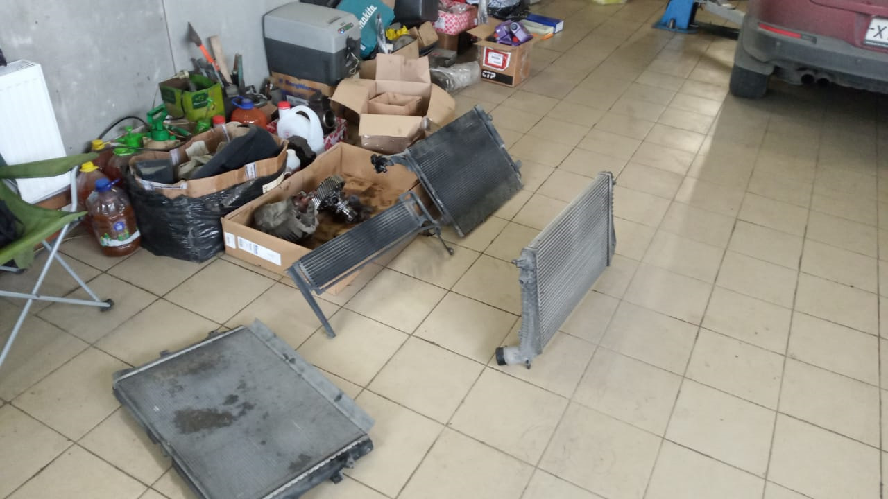 ТО-125 + мойка радиторов — Volkswagen Tiguan (1G), 2 л, 2012 года ...