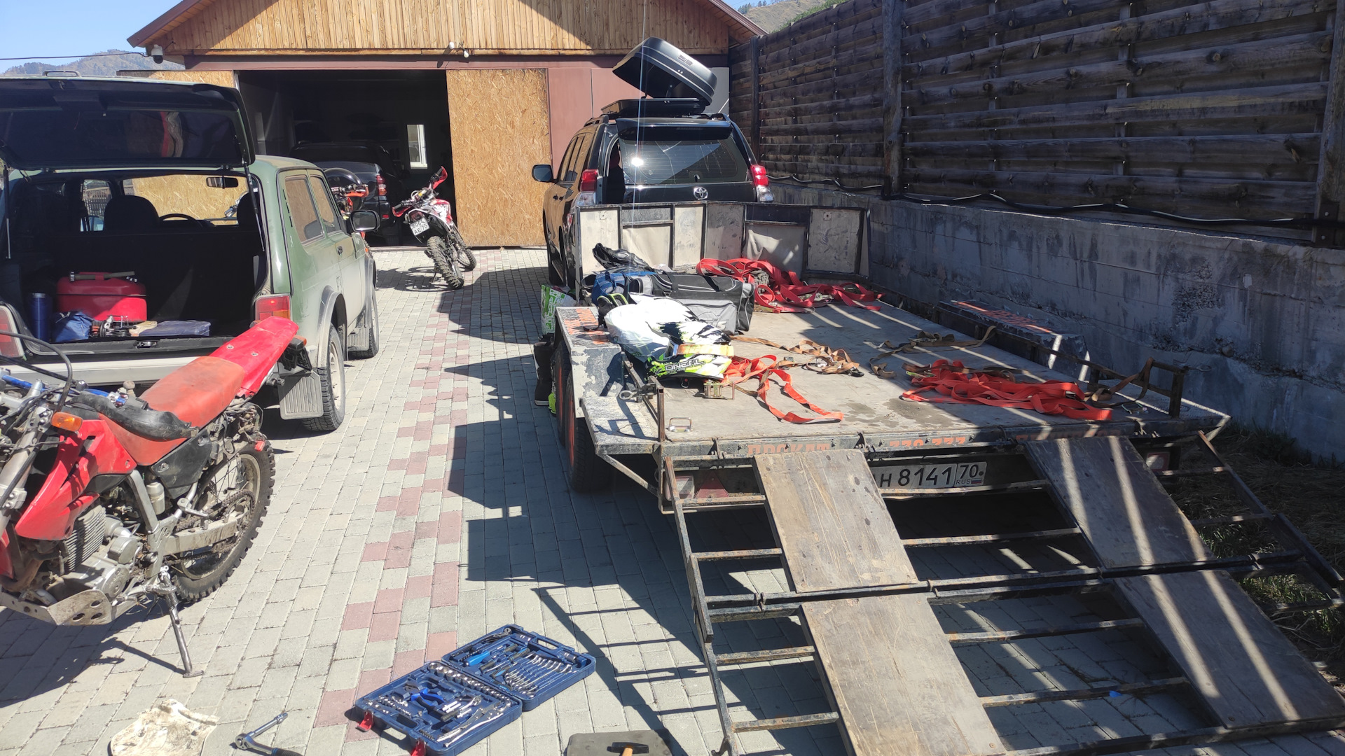 Алтай 2022 — Toyota Land Cruiser Prado 150-series, 3 л, 2012 года ...