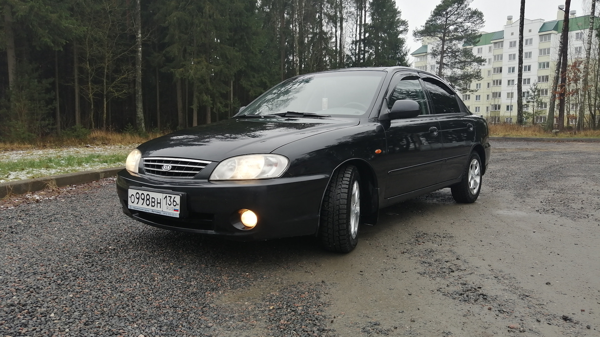 KIA Spectra 1.6 бензиновый 2008 | BLACK MENTOR на DRIVE2