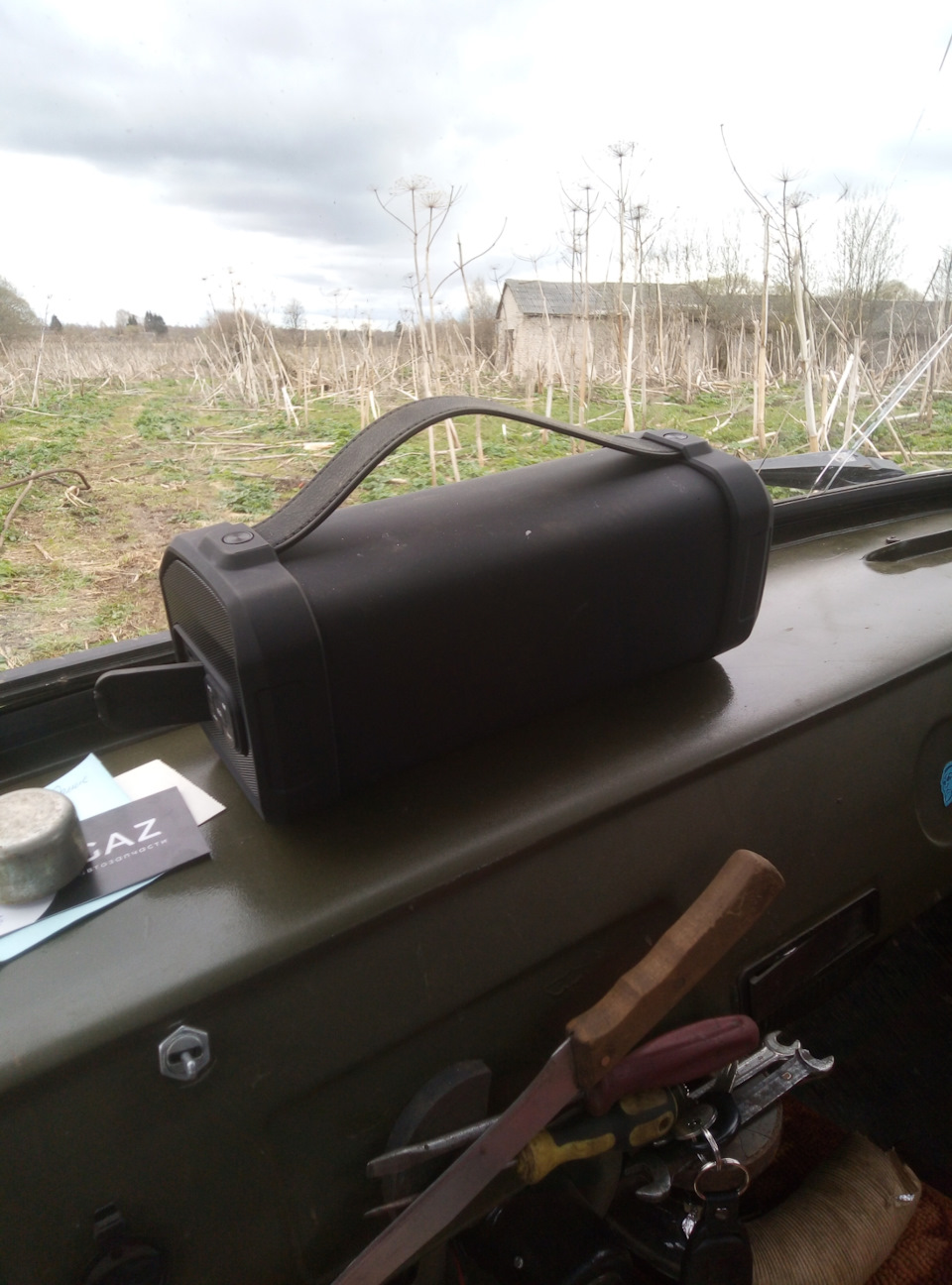 Музыка в кабину. — УАЗ 3303, 2,4 л, 1985 года | автозвук | DRIVE2