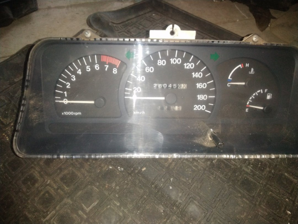 Поставил приборную панель с тахометром)))) — Daewoo Nexia, 1,5 л, 2006 ...