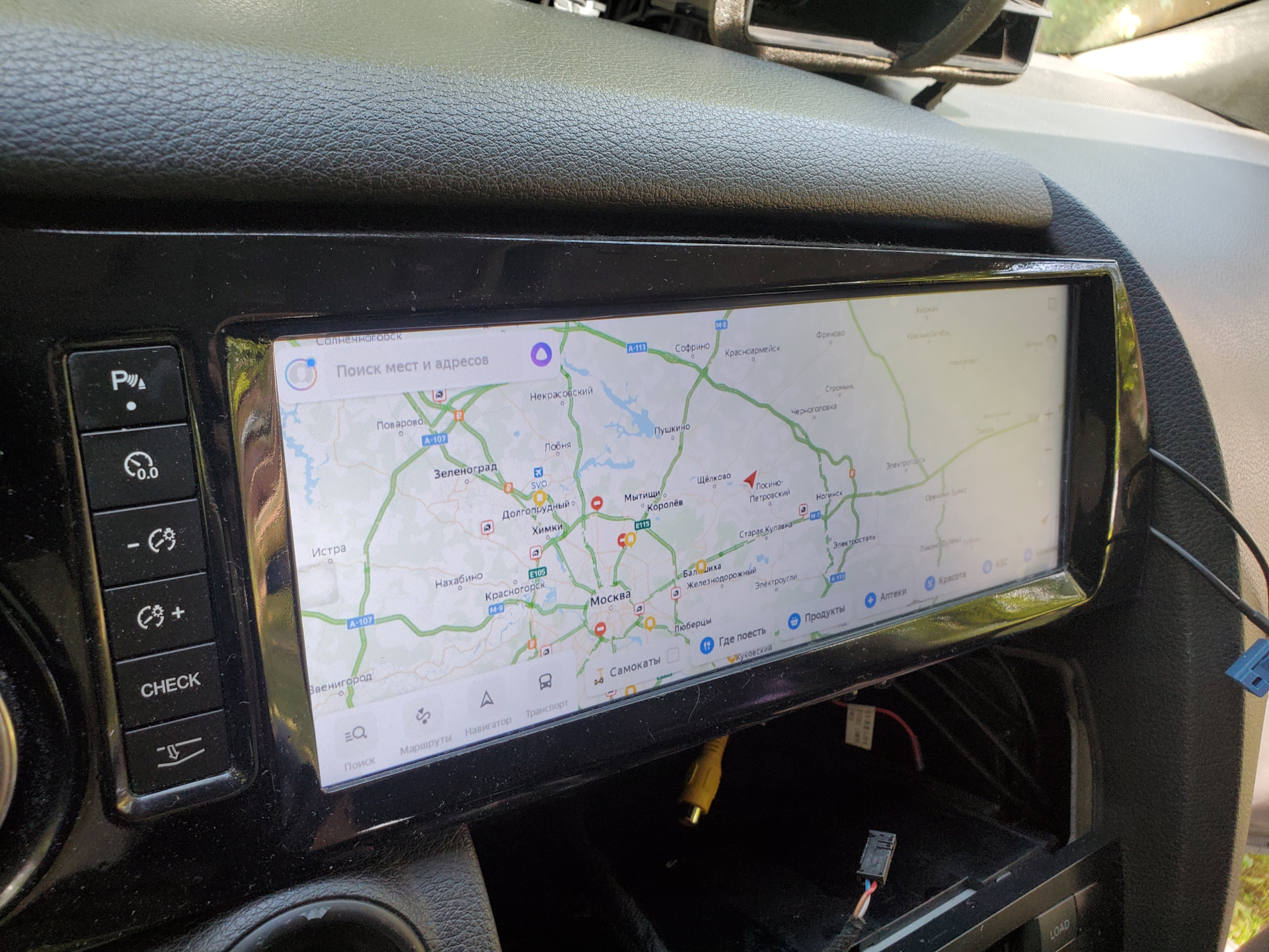 GPS в андроид от штатной антенныплавника — Audi Q7 (1G), 3 л, 2006