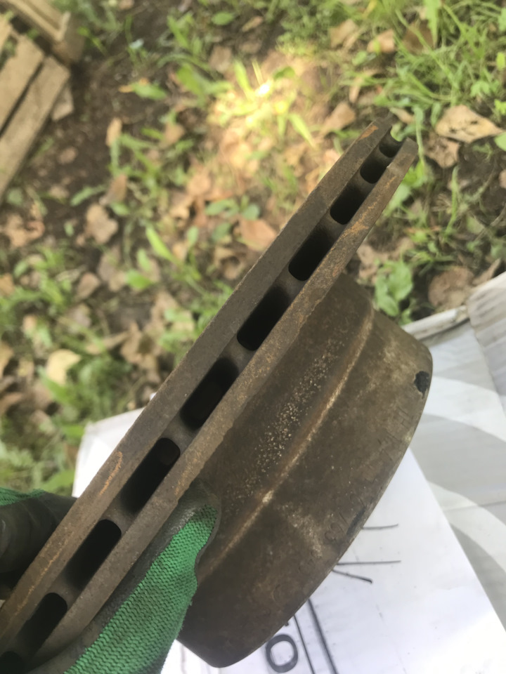 Диски тормозные, колодки тормозные б/у на BMW 5 series (E60). Б/у | 10 ...