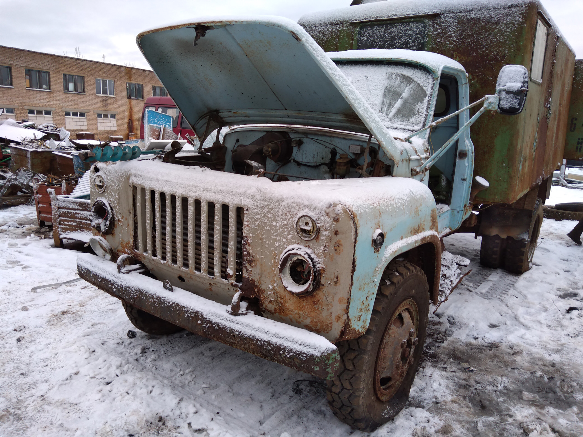 Новогодний подарок судьбы. ч.1 — ГАЗ 53, 3,4 л, 1985 года | запчасти |  DRIVE2