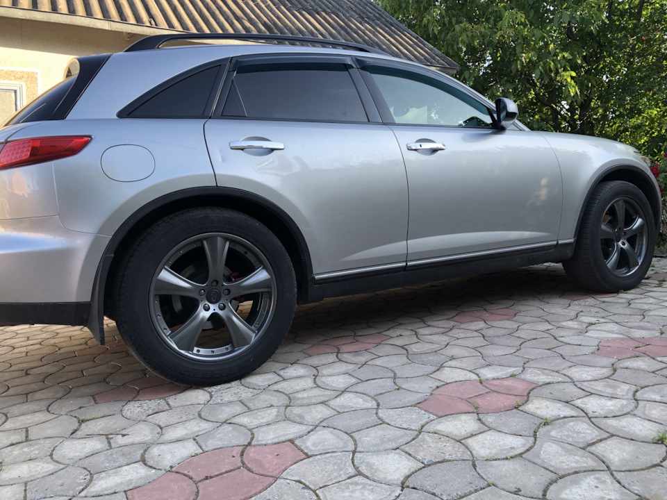 Колпачки на 19” гайки, вечный цвет — Infiniti FX (1G), 4,5 л, 2003 года ...