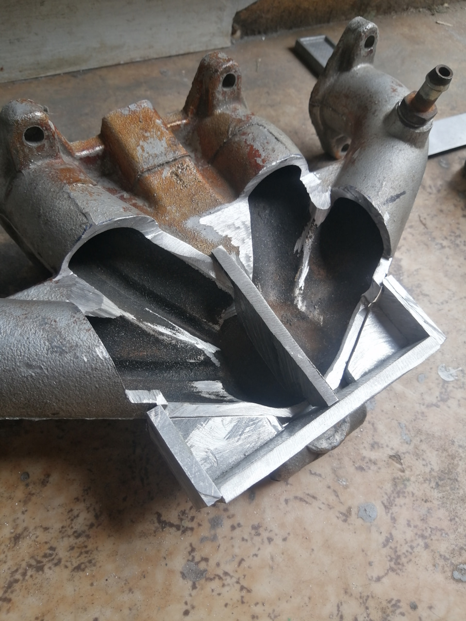 Центральная перемычка — ИЖ Москвич 412