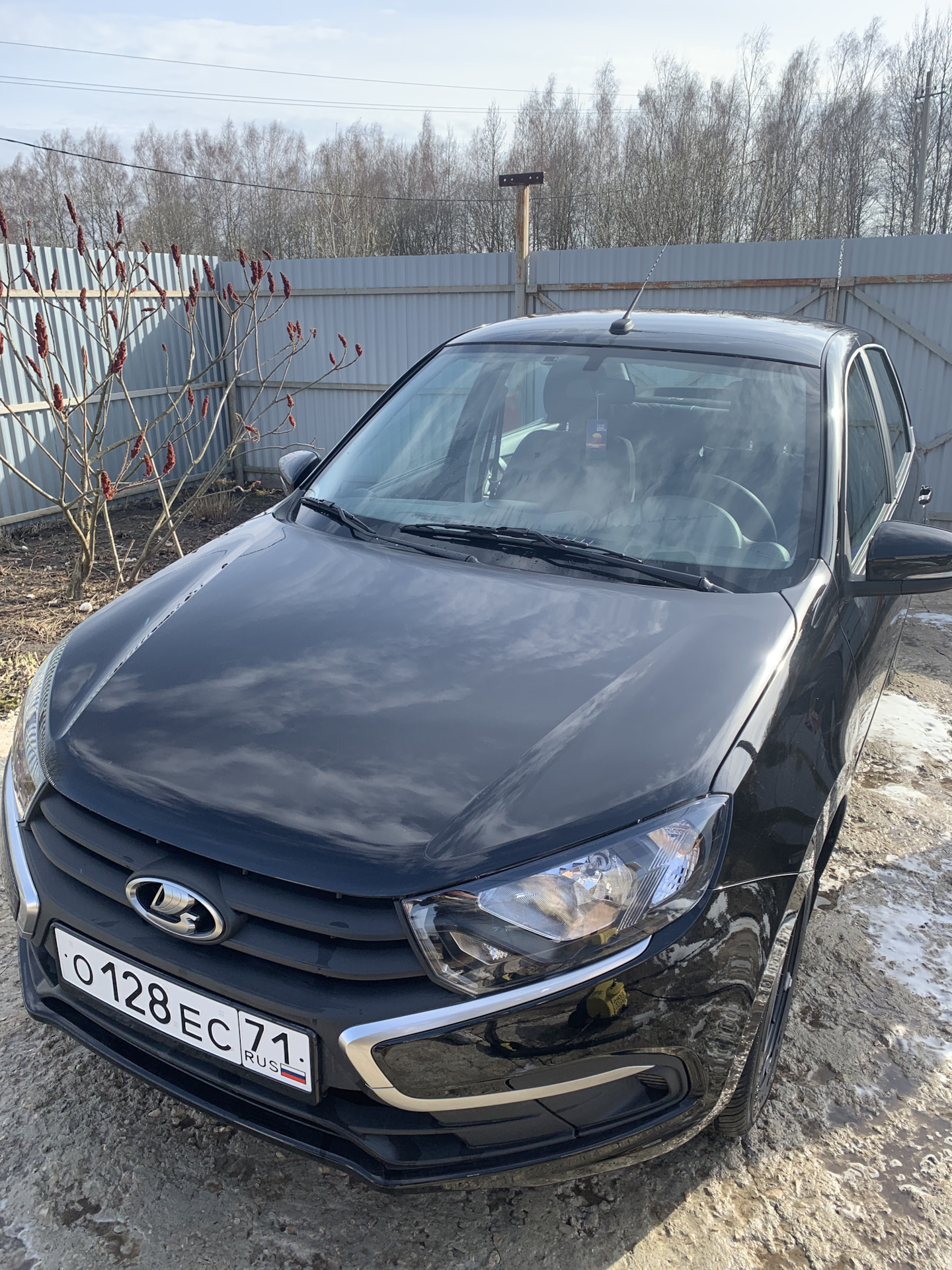 Антихром — Lada Гранта (2G) FL, 1,6 л, 2022 года | аксессуары | DRIVE2