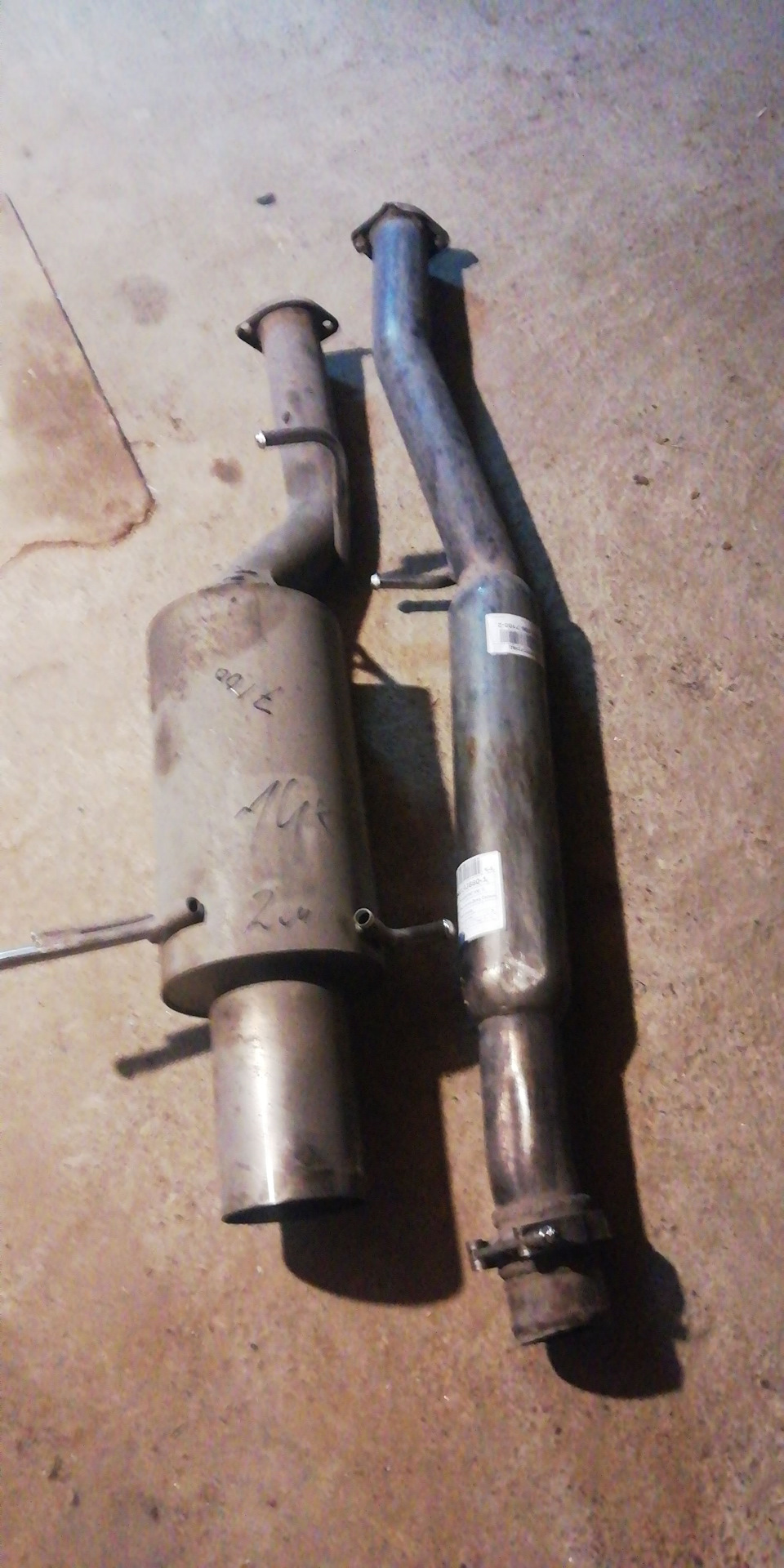 Остатки запчастей от усрабы — Subaru Impreza (GD, GG), 2 л, 2005 года ...