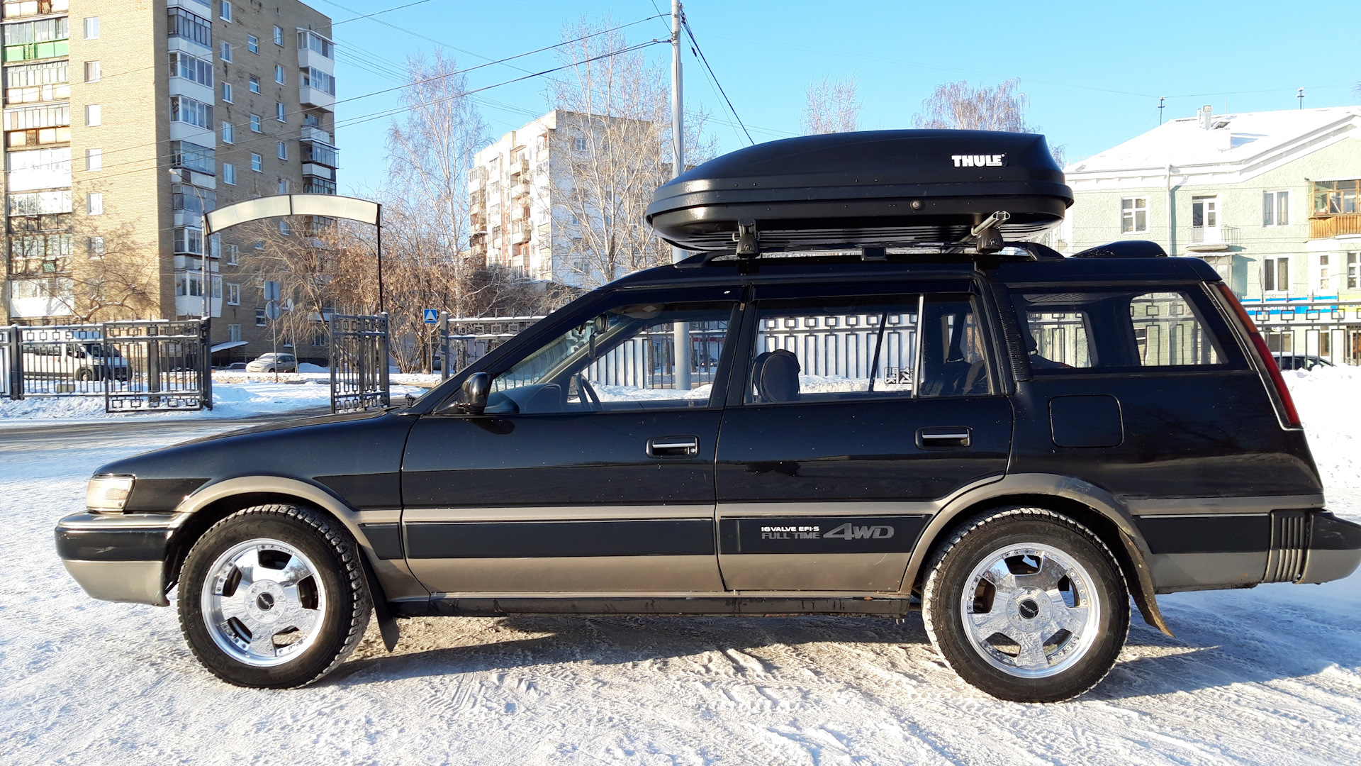 Toyota Sprinter Carib (95) 1.6 бензиновый 1993 | Old Barn на DRIVE2