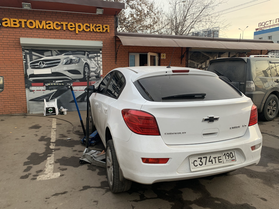 Chevrolet Cruze проставки