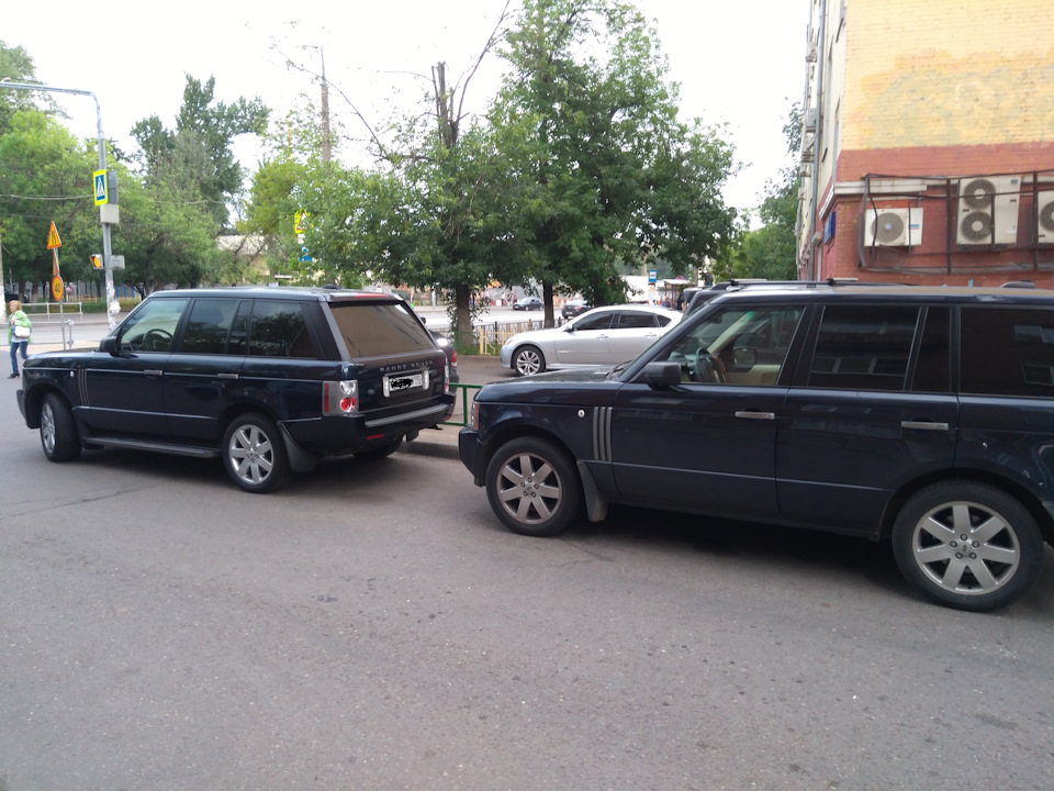 Расколхозинг задних фонарей — Land Rover Range Rover (3G), 4,4 л, 2008 ...