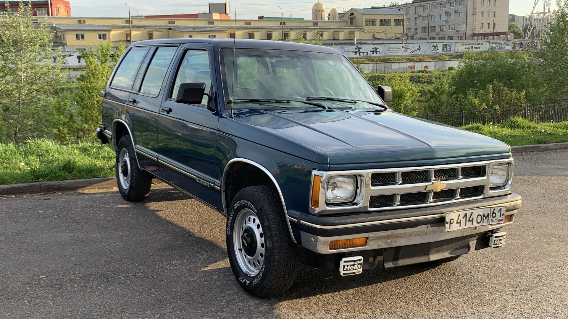 Chevrolet Blazer 98 4 3 барабан