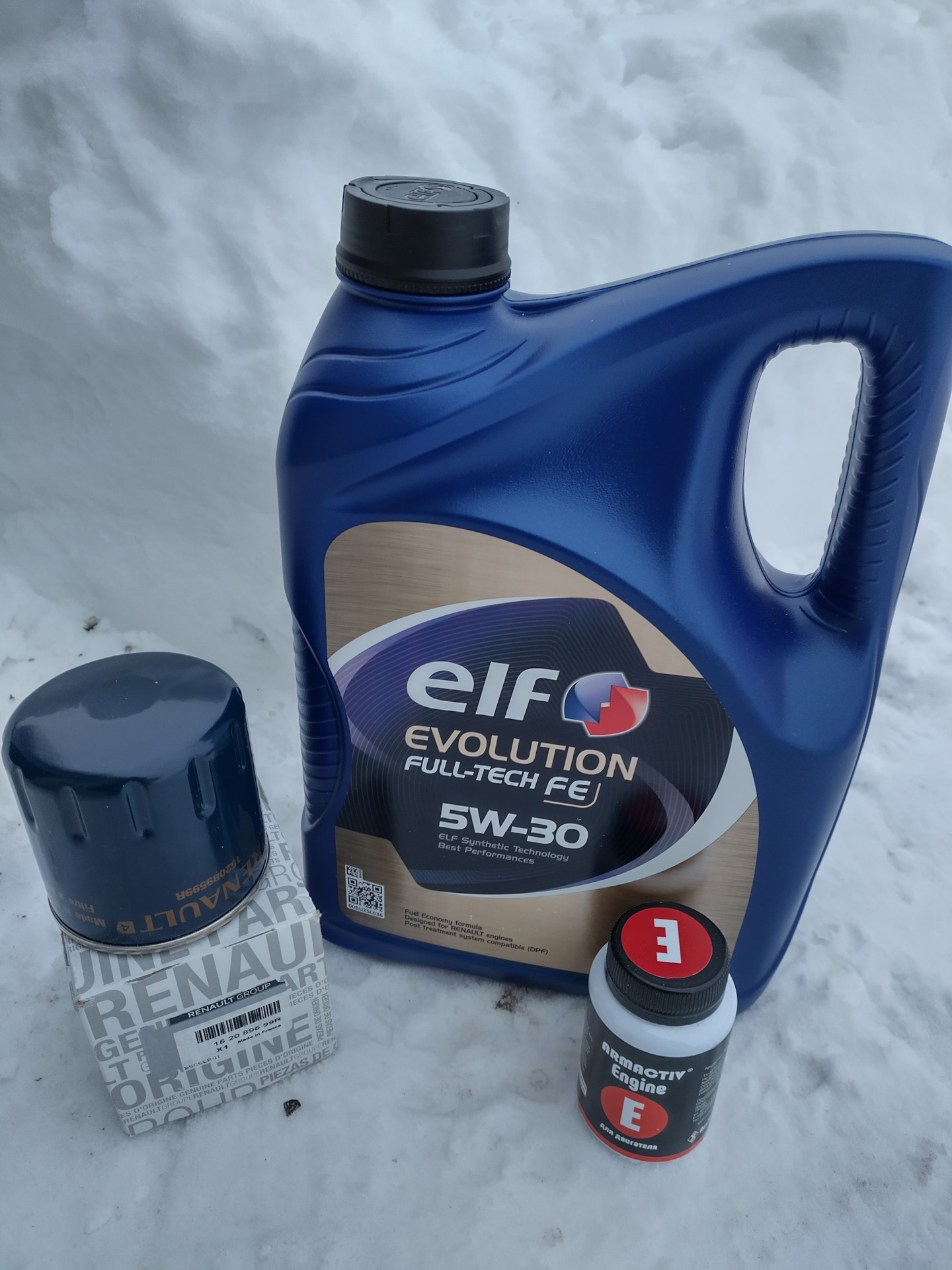 Замена масла + ArmActiv Engine — Renault Megane IV, 1,5 л, 2017 года ...