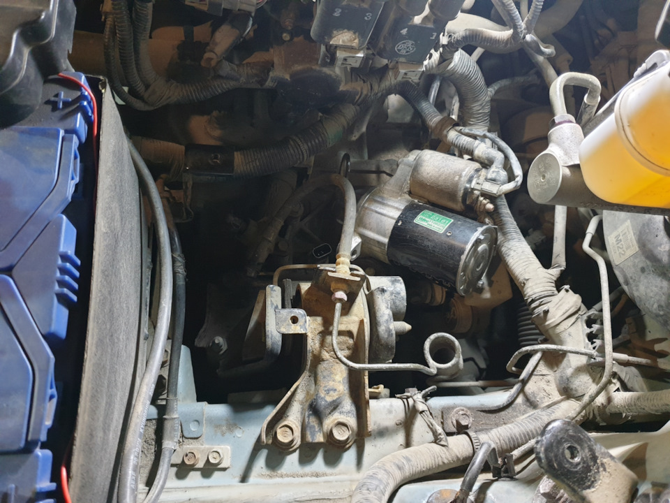 как снять стартер на сузуки