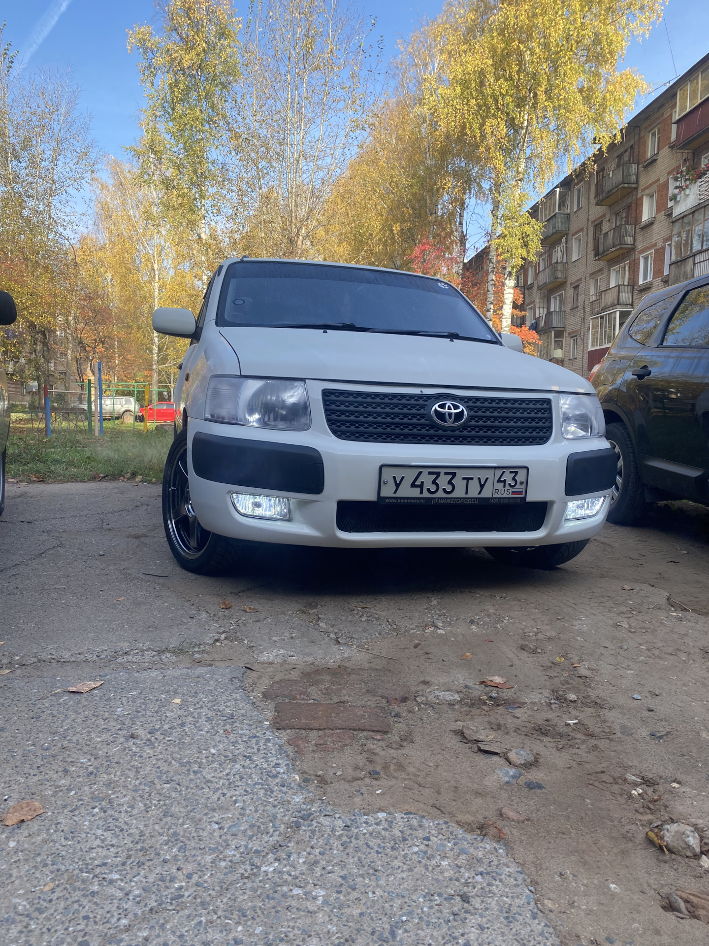 Жидкие арки, антикор днища. Разобрался с туманками. — Toyota Succeed, 1 ...
