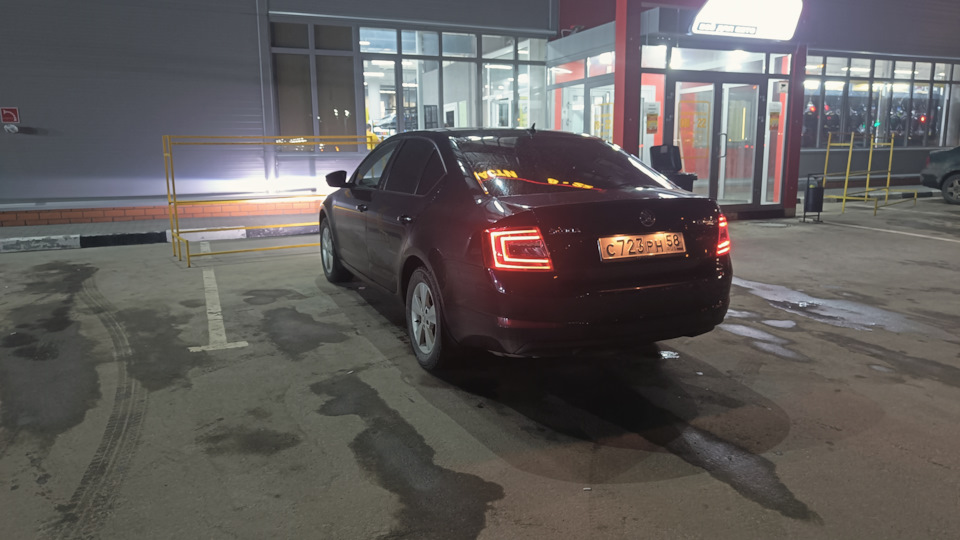 Skoda Octavia Черныш