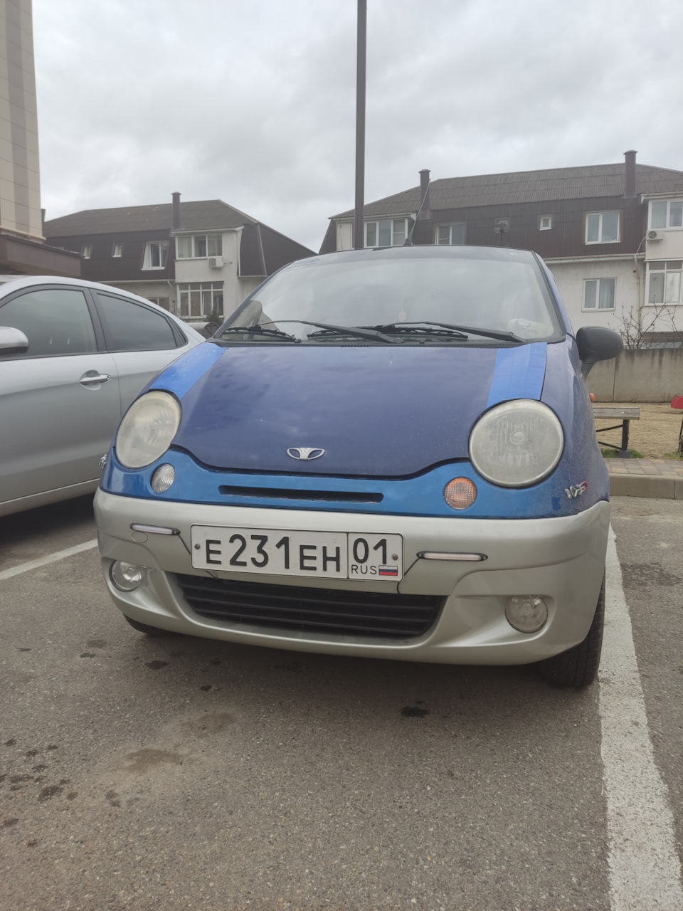 Новый бампер — Daewoo Matiz (M100, M150), 1 л, 2007 года | кузовной ремонт  | DRIVE2