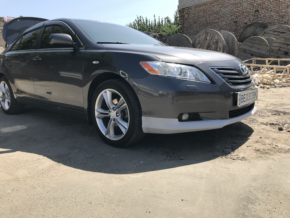 Camry v40 2009. Khan toyota camry 40. Toyota camry 40 передний. бампер камри 50 лексус стайл. Toyota camry 40.