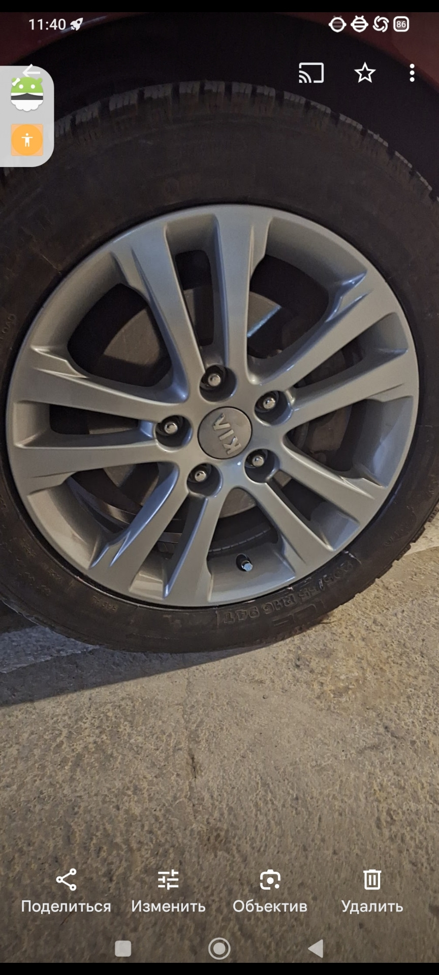 Порошковая покраска дисков и поводков дворников — KIA Ceed (2G), 1,6 л ...