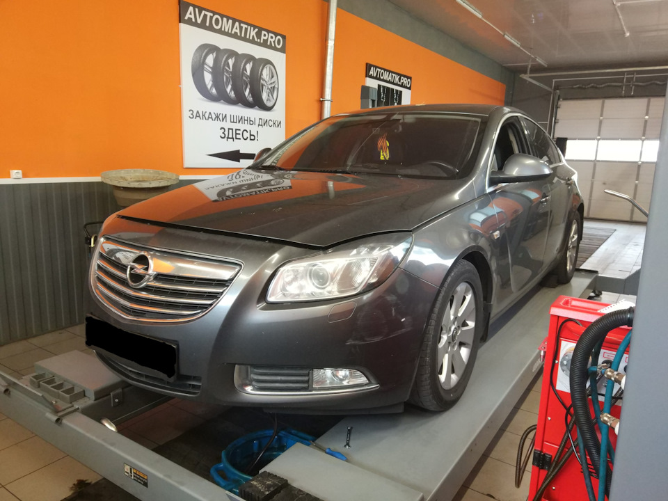 Полная аппаратная замена масла в автомате AW TF-80SC Opel Insignia ...