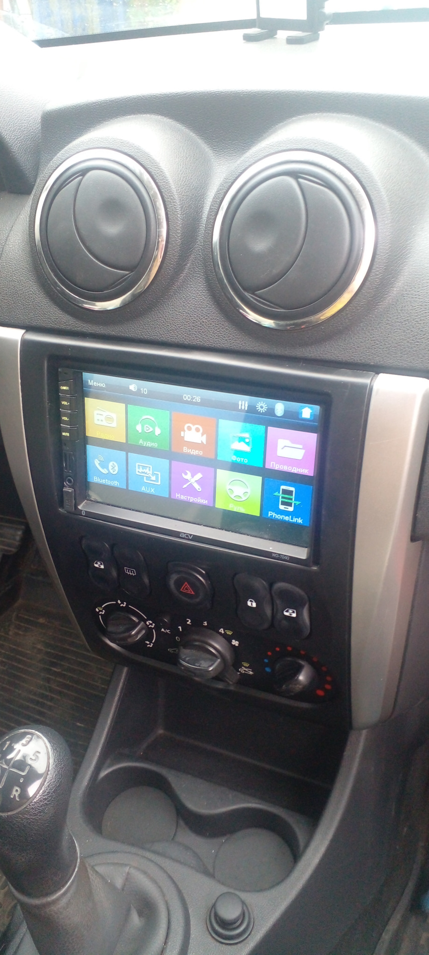 2Din магнитола и лампочки в кнопки стеклоподьемников — Nissan Almera V ...