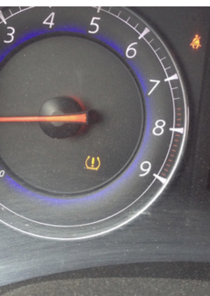 Загорелся датчик давления в шинах — DRIVE2