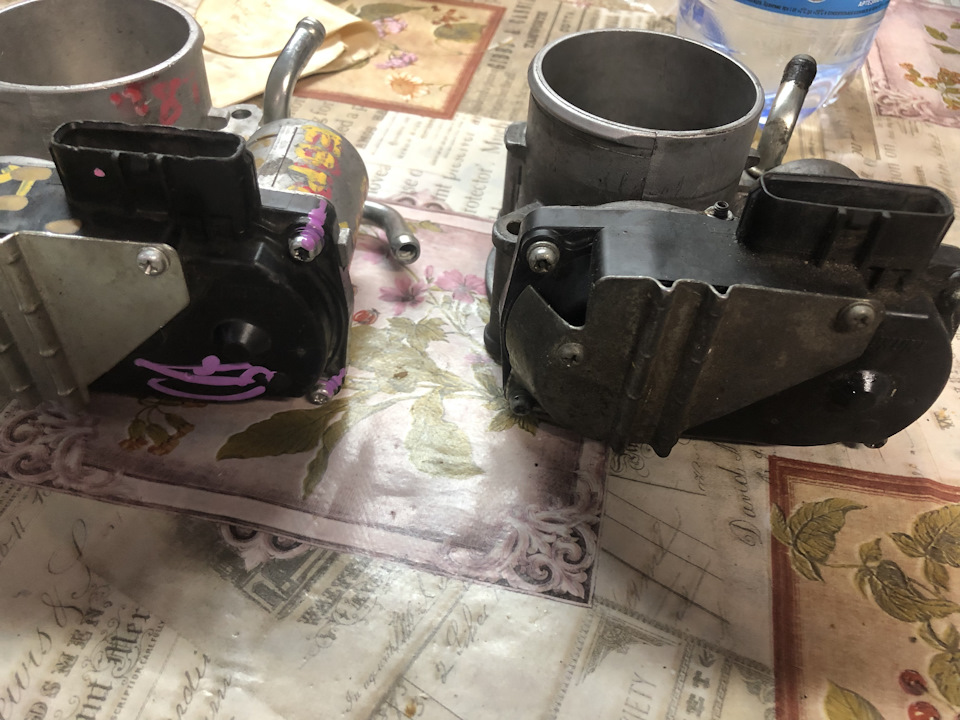 Ошибка положения дроссельной заслонки — Mitsubishi Lancer X, 2 л, 2008 ...