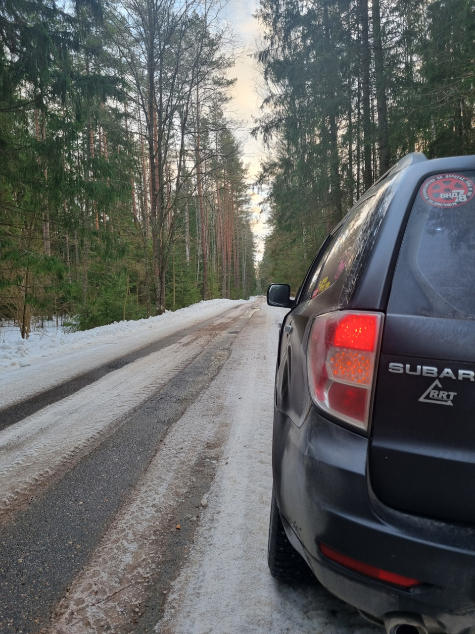 В Беларусь на выходные. СПб-Минск — Subaru Forester (SH), 2,5 л, 2008 года  | путешествие | DRIVE2