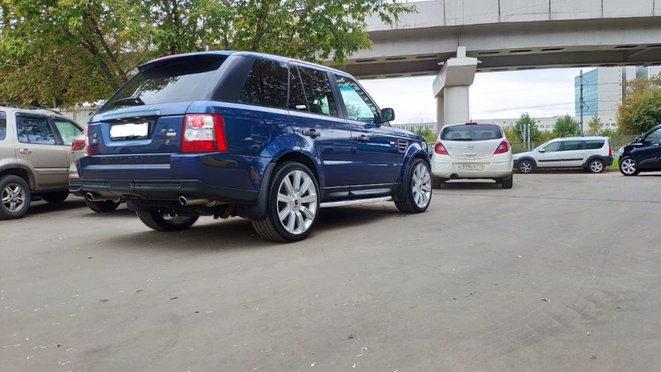 Решил попробовать r22 — Land Rover Range Rover Sport (1G), 3,6 л, 2009 ...