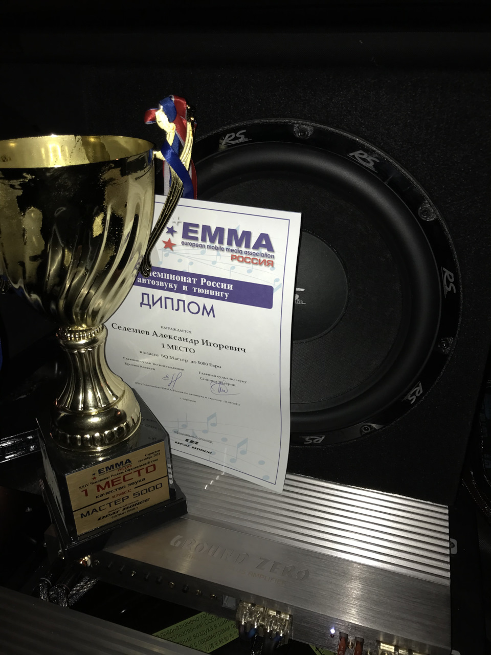 Emma Russia Серпухов — Audi A4 (B8), 2 л, 2014 года | автозвук | DRIVE2