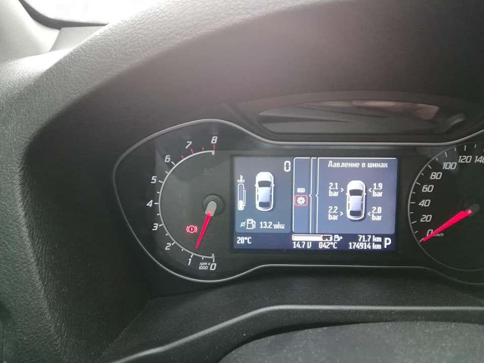 42°C — Ford Mondeo IV