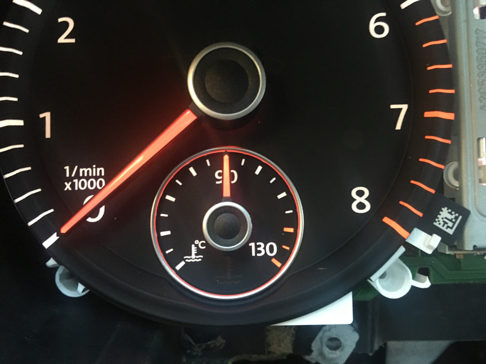 Стрелка температуры ОЖ — Volkswagen Golf GTI Mk6