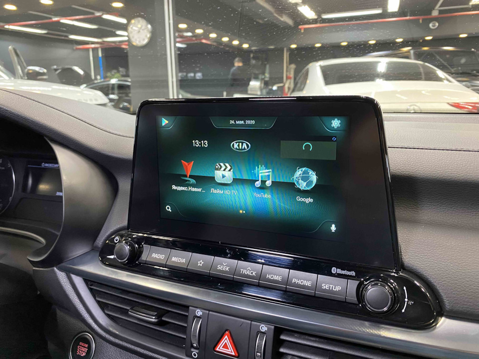 Навигация Kia Cerato – установка Андроид на Киа Церато или штатная ...