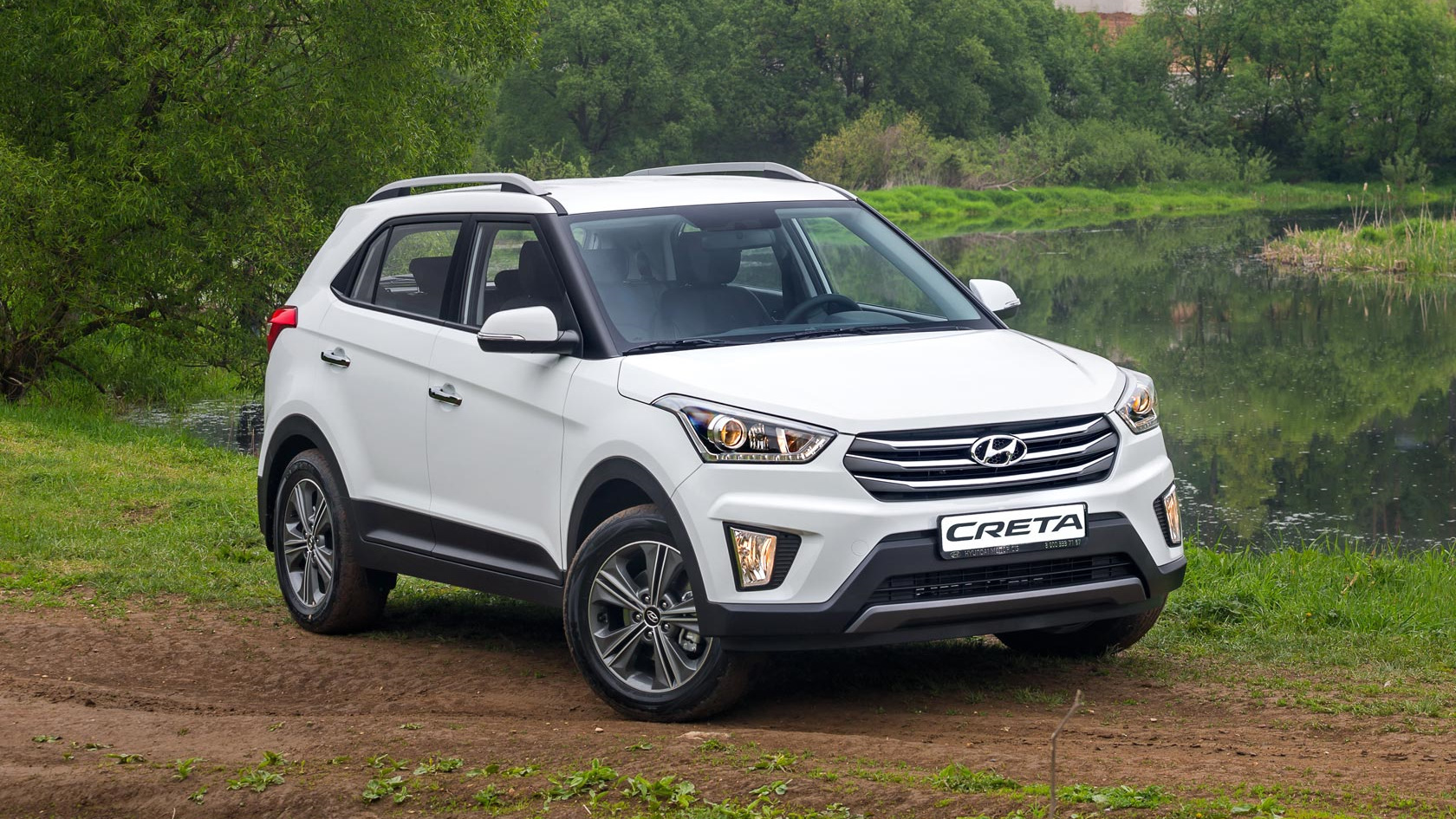 Белый Hyundai Creta 2020 в комплектации Специальная серия 