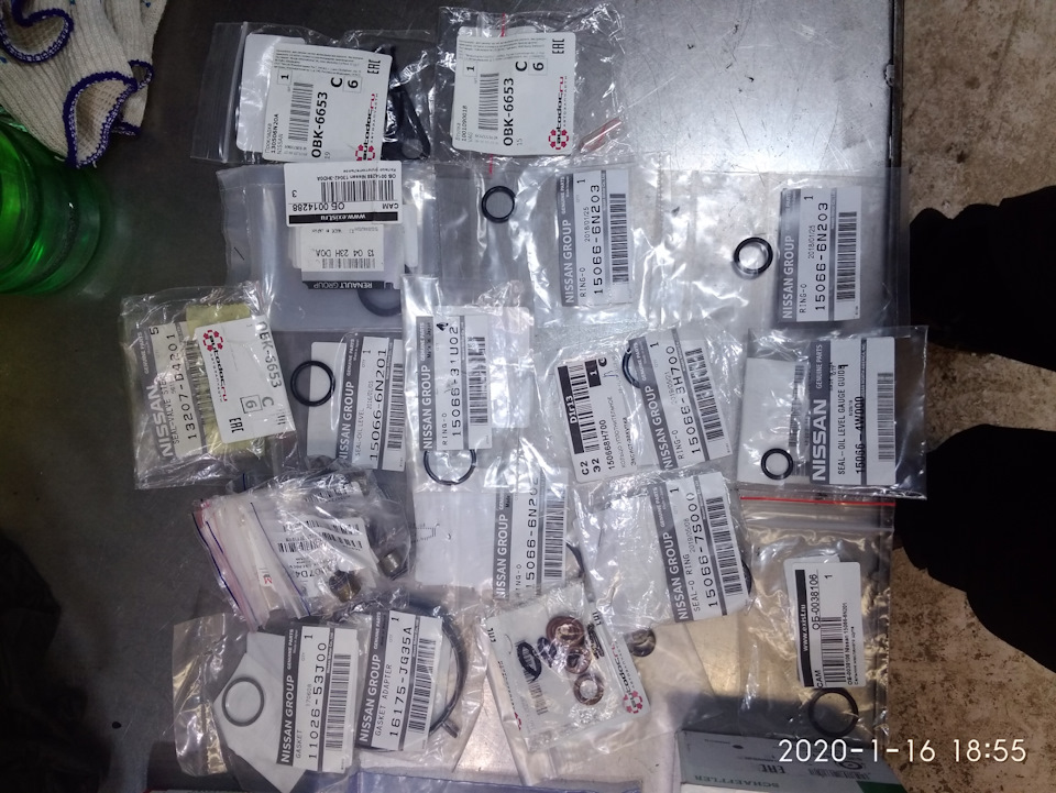 Подготовка к будующей капиталке — Nissan X-Trail II (t31), 2,5 л, 2007 ...