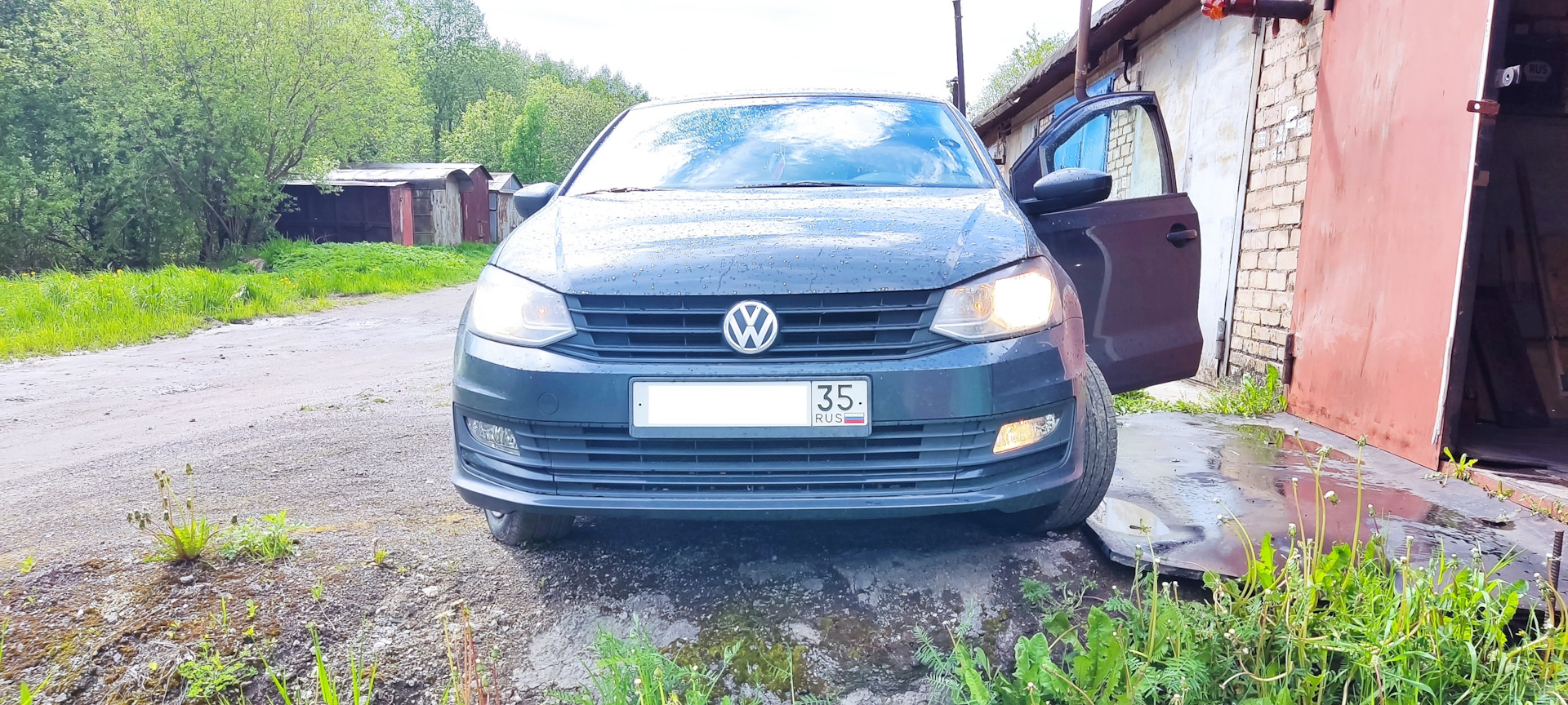 Установка ПТФ+ДХО с подключением через BCM на поло седан — Volkswagen ...
