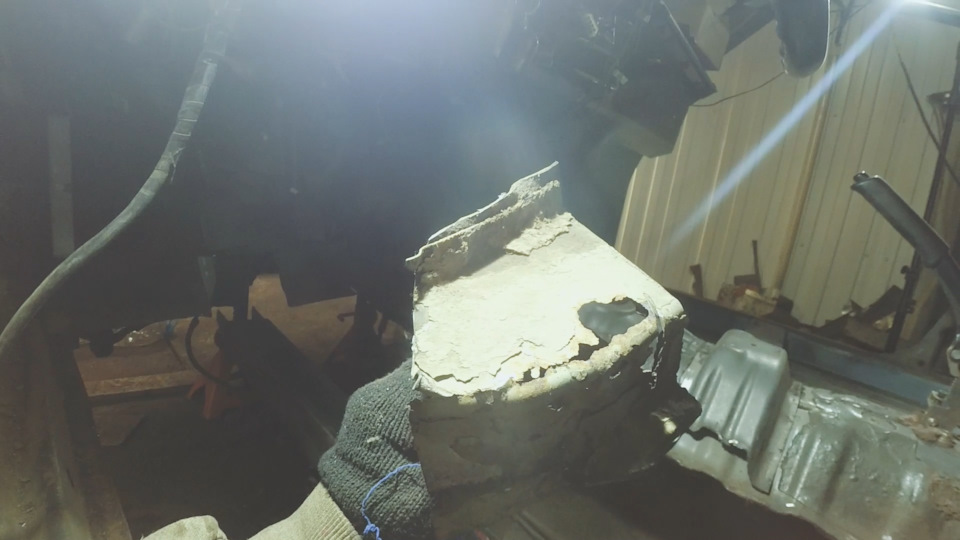 Лонжерон из профильной трубы (Часть 1) — Mitsubishi Galant (3G), 1,6 л ...