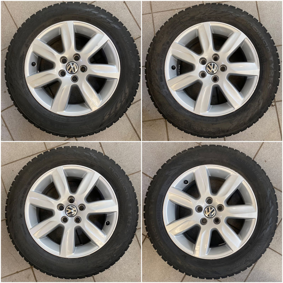 Шины зимние нешипованные Nokian 185/65 R15, литые диски Volksvagen 6Jx15 ET-40 5x100 на Skoda Rapid (2G), Volkswagen Polo Sedan, Volkswagen Polo Mk5, Volkswagen Polo liftback, Skoda Octavia A5 Mk2. Б/у | 30 000 ₽ в городе Москва | DRIVE2