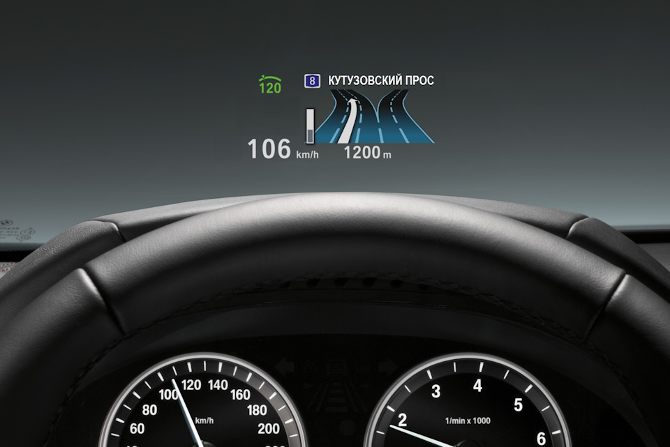 Сколько стоит проекционный дисплей на лобовое стекло BMW X5 F15?