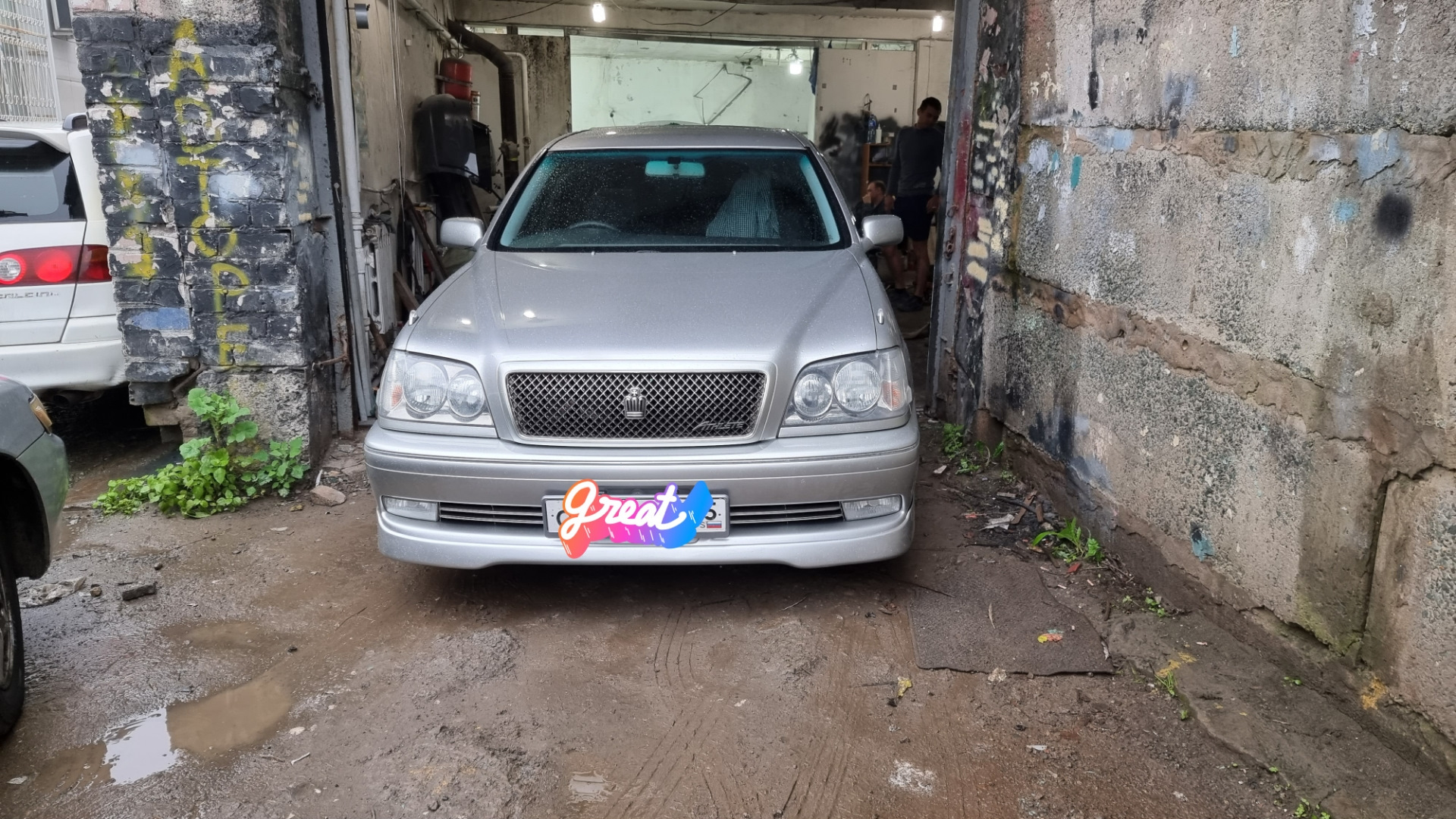 Привёл в порядок после недоразумение — Toyota Crown (S170), 2,5 л, 1999 ...