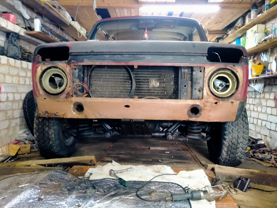 Покраска машины в антигравий. Подготовка и покраска. Ч1 — Lada 4x4 3D ...