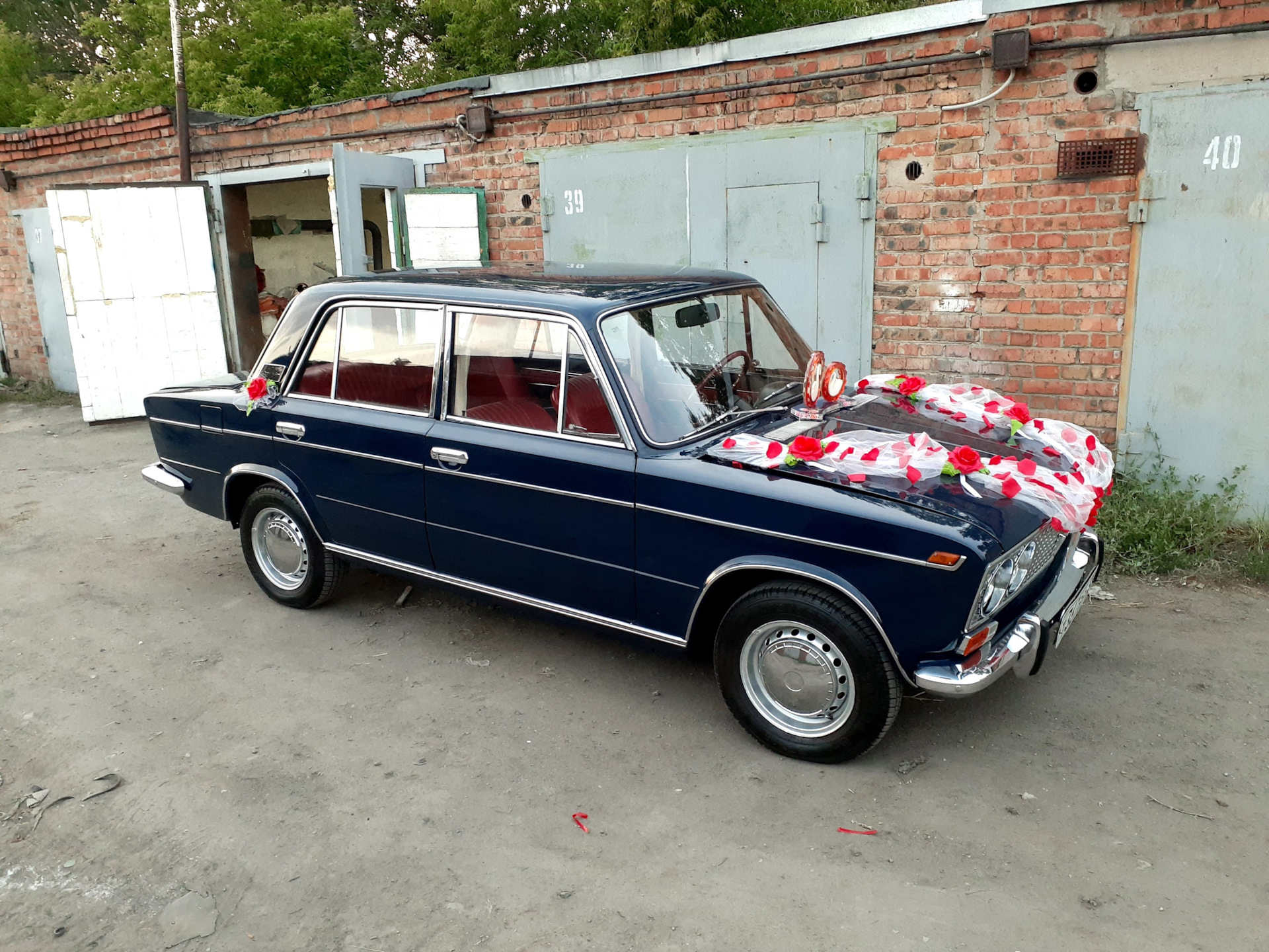 Свадьба! Мой свадебный автомобиль! — Lada 21061, 1,6 л, 1982 года |  фотография | DRIVE2