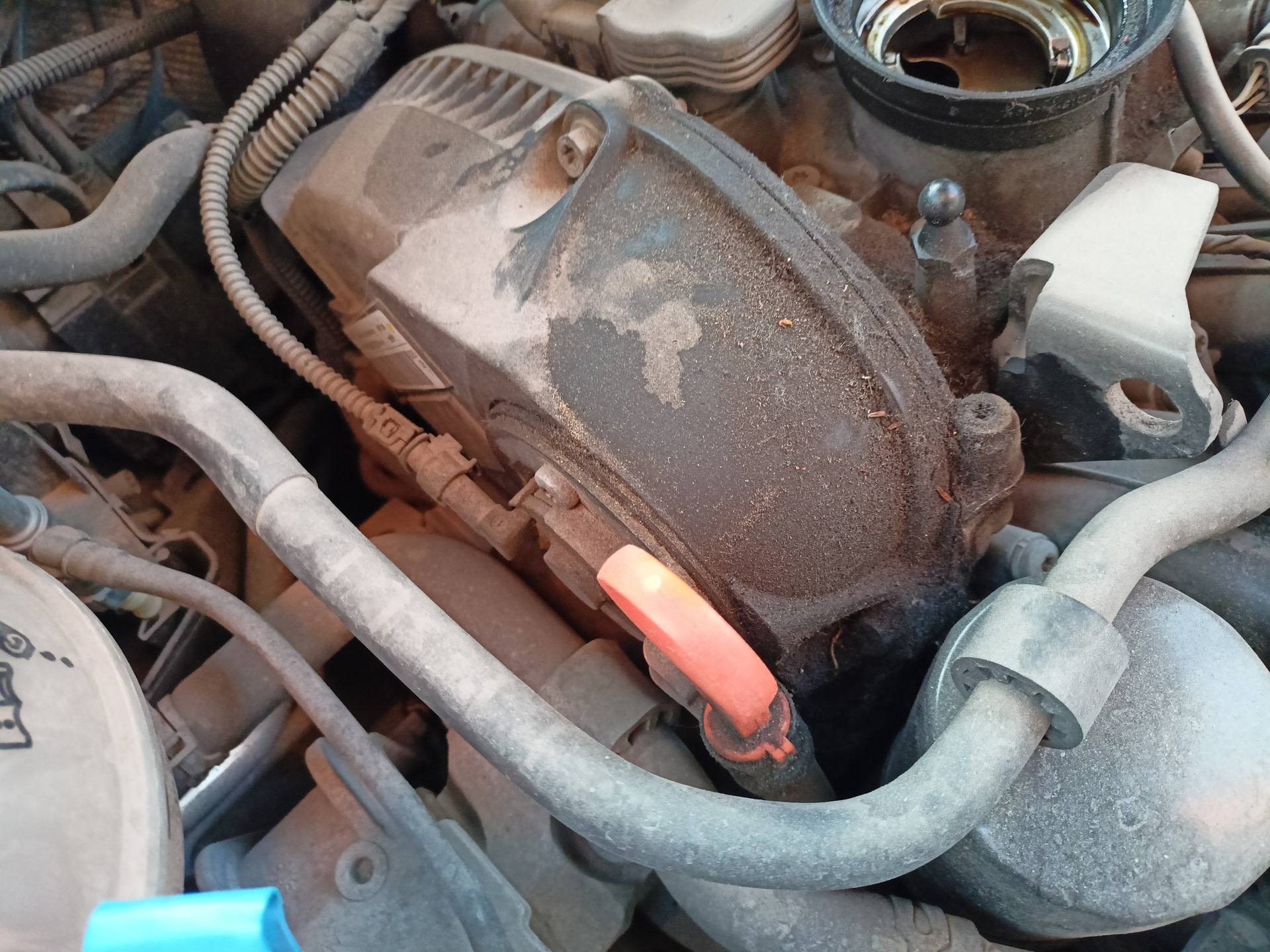 Масло отделитель+ рулевая рейка — Skoda Octavia A5 Mk2, 1,8 л, 2009 ...