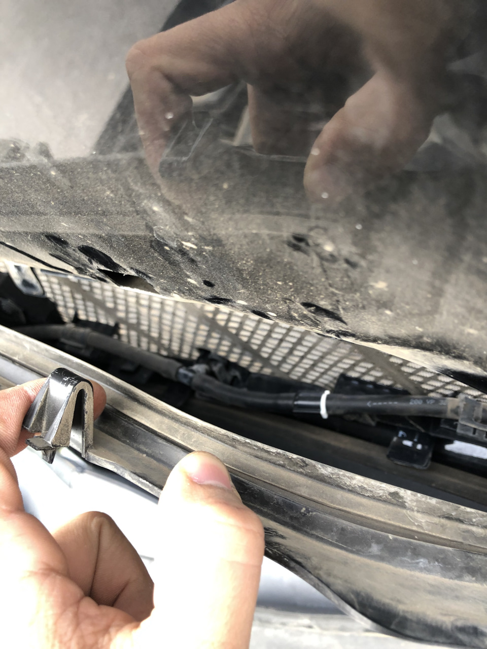 Текут форсунки омывателя — Mercedes-Benz GL-class (X164), 4,7 л, 2008 ...