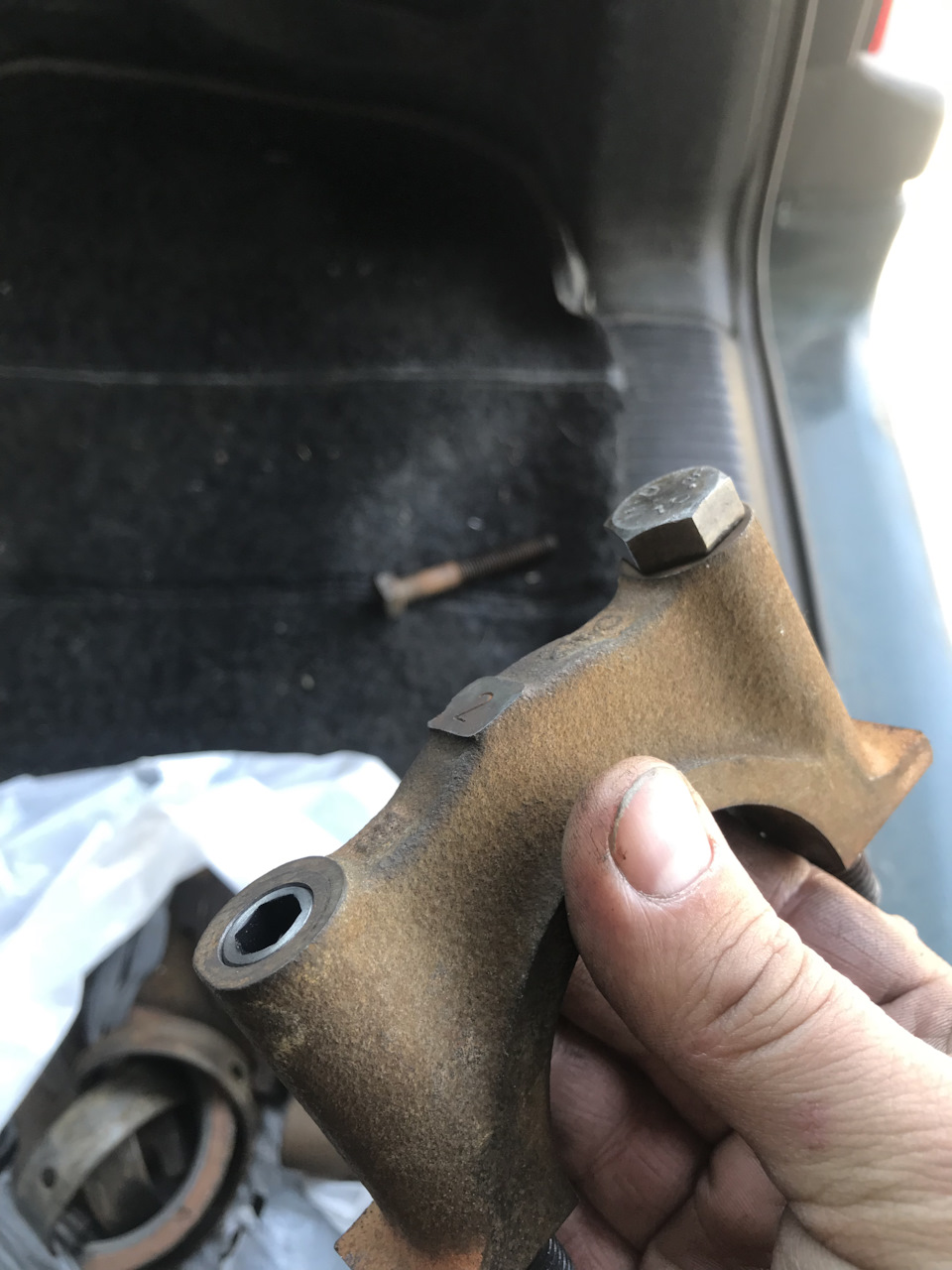 Плита усиления блока — Opel Speedster, 2 л, 2003 года | своими руками ...